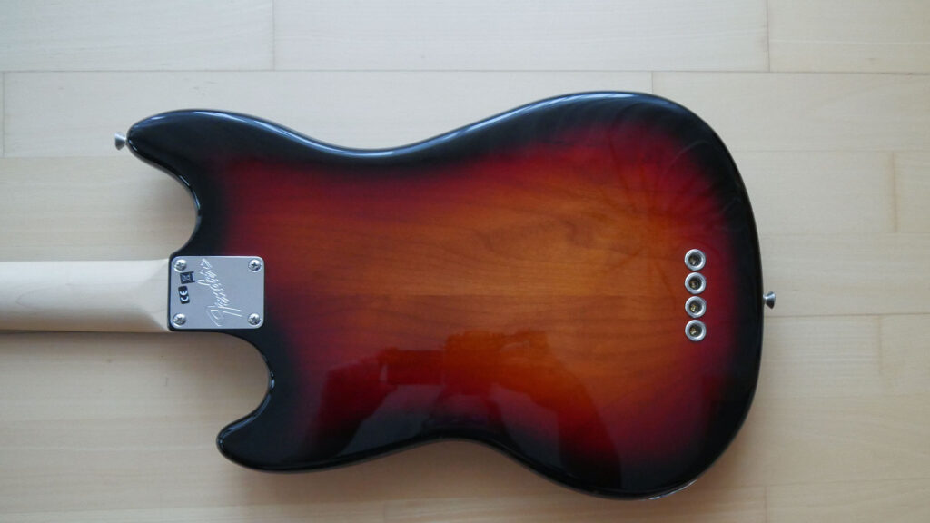 Fender Mustang Bass American Performer Body Rückansicht